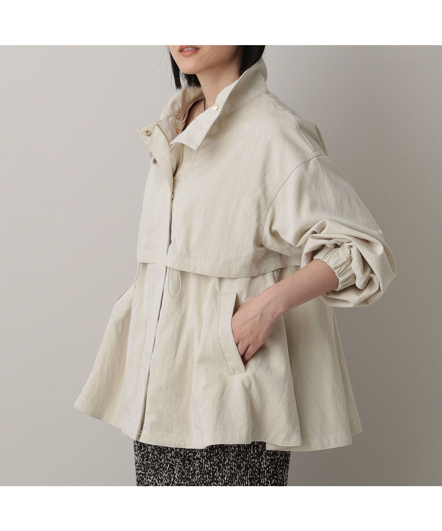 【アパートバイローリーズ/apart by lowrys】の2WAYスタンドブルゾン 人気、トレンドファッション・服の通販 founy(ファニー) 　ファッション　Fashion　レディースファッション　Fashion for Women　アウター　Coat / Outerwear Collection　ブルゾンジャケット・スポーティアウター　Blouson Jackets　シンプル　Simple, Minimal　スタンド　Stand Collar, Upright Stand　ブルゾン　Blouson, Bomber Jacket　ベスト　Vest, Waistcoat　ライナー　Liner, Inner Layer　エレガント 上品　Elegant　冬　Winter / This Winter　洗える　Machine Washable　 other-1|ID: prp329100004739414 ipo3291000000034235462