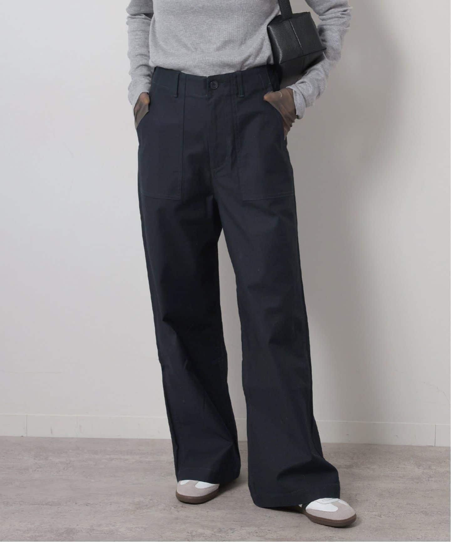 【ジャーナルスタンダード レリューム/JOURNAL STANDARD relume】の《追加25》ワイドベイカーパンツ インテリア・キッズ・メンズ・レディースファッション・服の通販 founy(ファニー) ファッション Fashion レディースファッション Fashion for Women パンツ Pants & Trousers カーゴパンツ Cargo Pants, Utility Pants シアー Sheer, See-Through ストレッチ Stretch, Stretchy Fabric レース Lace, Lace Fabric ワイド Wide, Wide Fit おすすめ Recommended / Our Picks 2025年 2025 2025-2026秋冬・A/W Autumn/Winter 2025–26 AW25–26 ネイビー|ID: prp329100004739419 ipo3291000000034537866