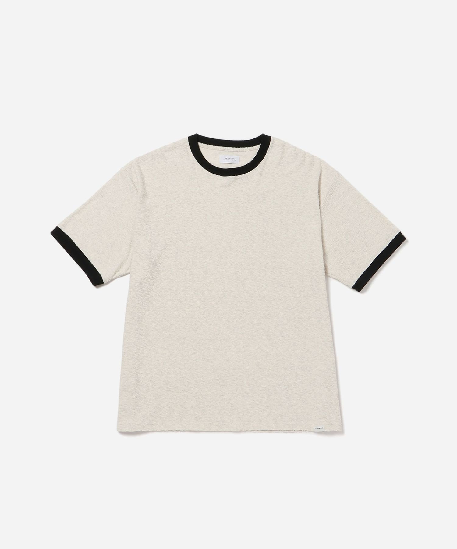 【サタデイズ ニューヨークシティ/SATURDAYS NYC】のRinger Relaxed SS Tee インテリア・キッズ・メンズ・レディースファッション・服の通販 founy(ファニー) 　ファッション　Fashion　レディースファッション　Fashion for Women　フィット　Fit, Slim Fit　リラックス　Relax, Relaxed Fit　日本製　Made In Japan　オフホワイト(15)|ID: prp329100004739421 ipo3291000000034235508