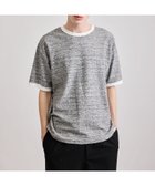 【サタデイズ ニューヨークシティ/SATURDAYS NYC】のRinger Relaxed SS Tee 人気、トレンドファッション・服の通販 founy(ファニー) ファッション Fashion レディースファッション Fashion for Women フィット Fit, Slim Fit リラックス Relax, Relaxed Fit 日本製 Made In Japan thumbnail グレー(07)|ID: prp329100004739421 ipo3291000000034235510