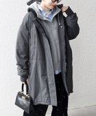 【シップス フォー ウィメン/SHIPS】のSHIPS any 多機能 中綿 2WAY スタンドカラー モンスター コート チャコールグレー|ID: prp329100004739424 ipo3291000000034771864