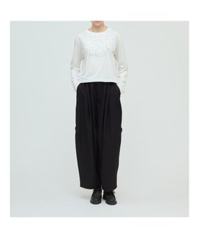 【マーコート/MARcourt】のmizuiro ind ワイドカーゴパンツ 人気、トレンドファッション・服の通販 founy(ファニー) ファッション Fashion レディースファッション Fashion for Women パンツ Pants & Trousers ストレッチ Stretch, Stretchy Fabric ボトム Bottoms, Lower Wear ポケット Pocket, Pocket Detail ルーズ Loose, Oversized ワイド Wide, Wide Fit 人気 Popular, Best Seller 今秋 This Fall 無地 Plain, Solid Color |ID:prp329100004739435
