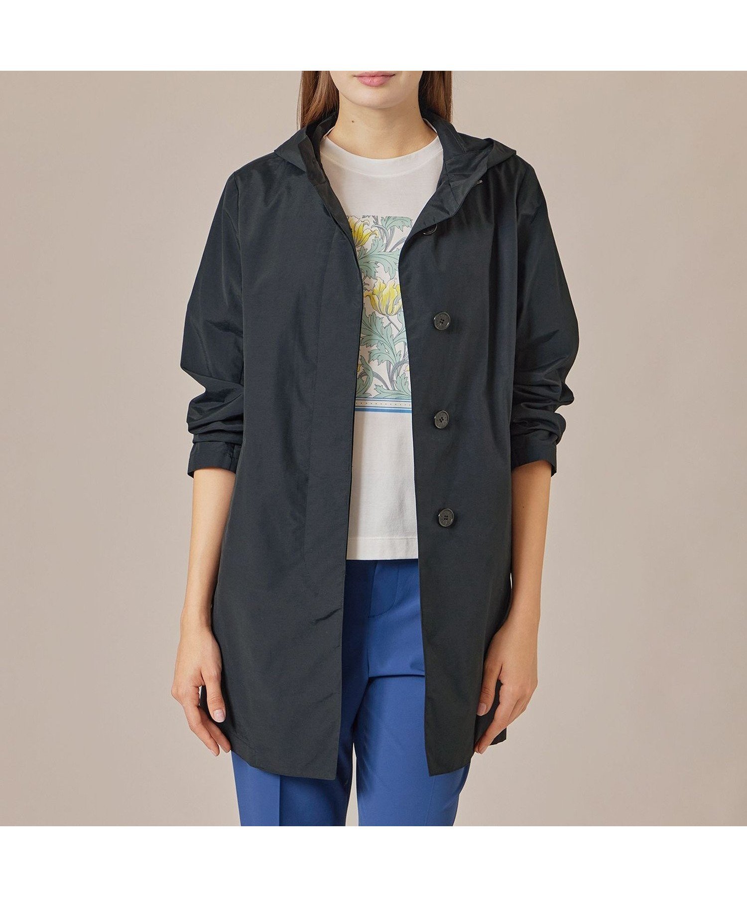【マッキントッシュ ロンドン/MACKINTOSH LONDON】の【WEB・一部店舗限定】【CHRYSTON/クリストン】コットンナイロンダンプフーデットコート 人気、トレンドファッション・服の通販 founy(ファニー) 　ファッション　Fashion　レディースファッション　Fashion for Women　アウター　Coat / Outerwear Collection　コート・ロングコート・ピーコート　Long Coats, Peacoats & More　ウォッシャブル　Machine Washable　エレガント 上品　Elegant　夏　Summer　春　Spring　秋　Autumn　 other-1|ID: prp329100004739457 ipo3291000000034235873