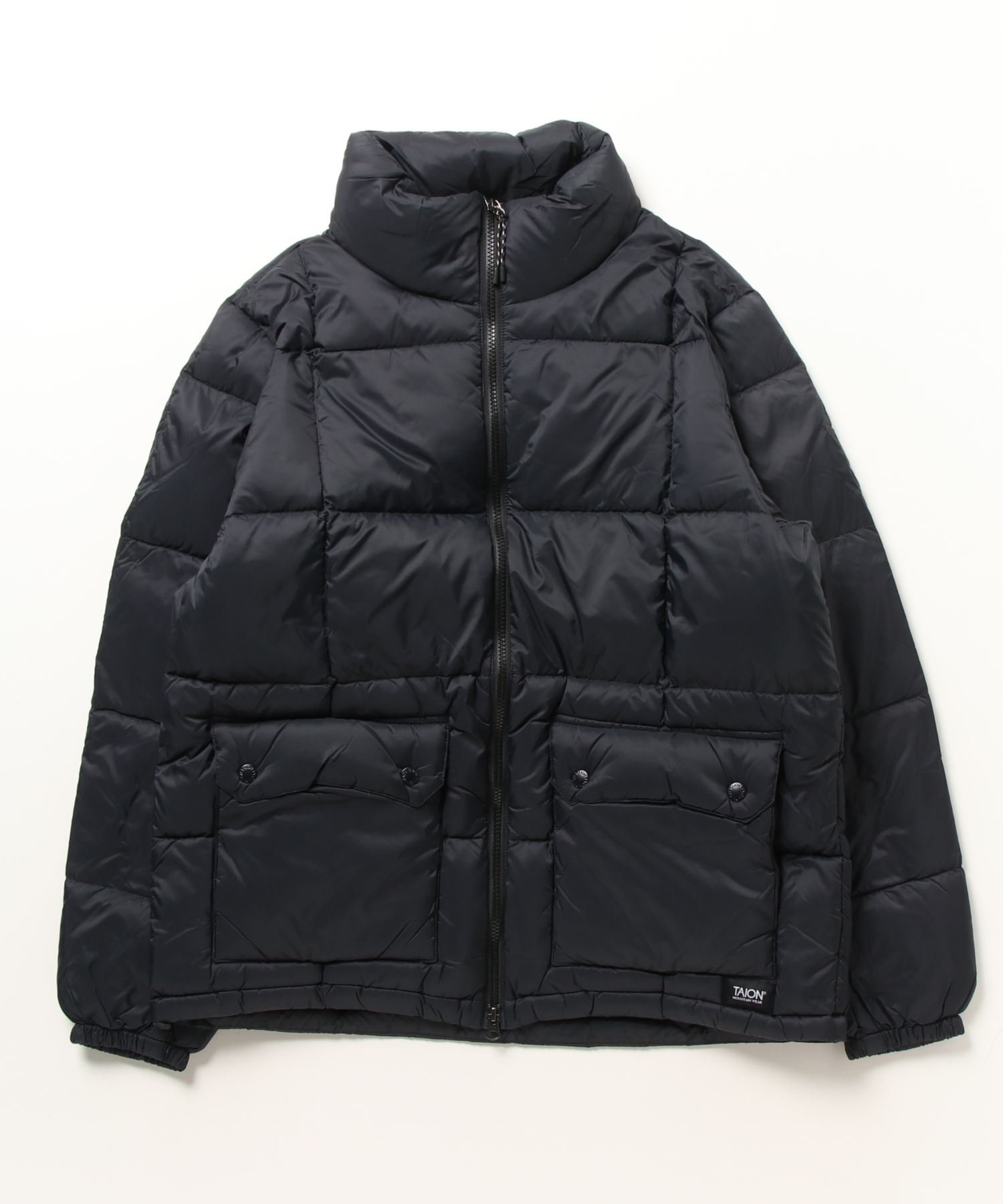 【セットアップセブン/SETUP7】のTAION/TAION-102VZMT MOUNTAIN PACKABLE VOLUME DOWN JACKET インテリア・キッズ・メンズ・レディースファッション・服の通販 founy(ファニー) 　ファッション　Fashion　レディースファッション　Fashion for Women　アウター　Coat / Outerwear Collection　レディースジャケット・軽アウター　Jackets　インナー　Innerwear　コンパクト　Compact, Small Size　今季　This Season, Current Season　スウェット / スエット　Sweatshirt, Sweatwear　スリット　Slit, Slit Detail　セットアップ　Set-Up, Coordinated Outfit　タイトスカート　Pencil Skirt, Tight Skirt　ダウン　Down, Puffer　デニム　Denim, Jeans Material　トレンド　Trend, Trending Now　トレーナー　Sweatshirt, Trainer　再入荷　Restock / Back in Stock　旅行　Travel　スマホショルダーバッグ　Smartphone Shoulder Bag　BLK|ID: prp329100004739473 ipo3291000000034236000