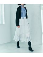 【フレイ アイディー/FRAY I.D】のアシメフレアスリットティアードスカート 人気、トレンドファッション・服の通販 founy(ファニー) ファッション Fashion レディースファッション Fashion for Women スカート Skirts ティアードスカート Tiered Skirts カッティング Cutting Detail ギャザー Gathered, Ruffled シアー Sheer, See-Through シフォン Chiffon, Lightweight Fabric シンプル Simple, Minimal スタイリッシュ Stylish, Fashionable スマート Smart, Elegant スリット Slit, Slit Detail ティアードスカート Tiered Skirt, Flounced Skirt トレンド Trend, Trending Now 定番 Standard, Basic Item フリル Frill, Ruffle フレア Flare, Flared レース Lace, Lace Fabric thumbnail WHT[001]|ID: prp329100004739476 ipo3291000000034538423