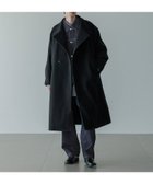 【ローリーズファーム/LOWRYS FARM】のウールライクスタンドコート 人気、トレンドファッション・服の通販 founy(ファニー) ファッション Fashion レディースファッション Fashion for Women アウター Coat / Outerwear Collection コート・ロングコート・ピーコート Long Coats, Peacoats & More スタンド Stand Collar, Upright Stand スリーブ Sleeve, Long Sleeve / Short Sleeve ダブル Double, Double-Breasted バルーン Balloon, Balloon Silhouette フェイス Face, Facial Design フロント Front, Front Design マフラー Scarf, Muffler 防寒 Cold Protection, Winter-Ready thumbnail ブラック09|ID: prp329100004739497 ipo3291000000034236283