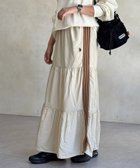 【シーピーシーエム/CPCM】の【U.S. POLO ASSN. 】ティアードスカート アイボリー|ID: prp329100004739514 ipo3291000000034479024