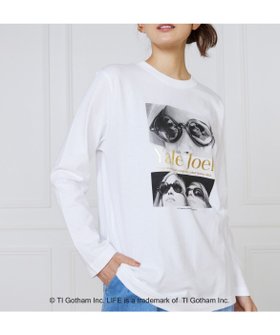 【イネド/INED】のYale Joel FOIL PRINT ロングスリーブTシャツ《GOOD ROCK SPEED》 人気、トレンドファッション・服の通販 founy(ファニー) ファッション Fashion レディースファッション Fashion for Women トップス・カットソー Cut & Sew Tops シャツ・ブラウス・オフィスカジュアル Elegant Blouses & Button-Ups ロングTシャツ・Tシャツ Longline T-Shirts & Tees ヴィンテージ Vintage Style グラフィック Graphic, Graphic Design コレクション Collection, Seasonal Line スマート Smart, Elegant スリーブ Sleeve, Long Sleeve / Short Sleeve 雑誌 Magazine, Fashion Magazine ロング Long, Long-Length |ID:prp329100004739515