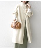 【シップス フォー ウィメン/SHIPS】のSHIPS any ノンミュールジングウール スタンドネック ロング コート ホワイト|ID: prp329100004739517 ipo3291000000034488306