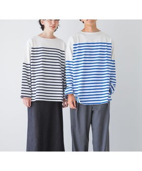 【ローリーズファーム/LOWRYS FARM】 【UNISEX】LAWSONボーダーワイドロングTシャツ人気、トレンドファッション・服の通販 founy(ファニー) ファッション Fashion レディースファッション Fashion for Women トップス・カットソー Cut & Sew Tops シャツ・ブラウス・オフィスカジュアル Elegant Blouses & Button-Ups ロングTシャツ・Tシャツ Longline T-Shirts & Tees ユニセックス Unisex, Genderless スタンダード Standard, Basic スリット Slit, Slit Detail トレンド Trend, Trending Now バスク Basque, Basque Style フェミニン Feminine, Girly ベーシック Basic, Essential ボーダー Border, Stripe ロング Long, Long-Length ワイド Wide, Wide Fit 定番 Standard, Basic Item |ID:prp329100004739524