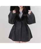 【ナイスクラップ/NICE CLAUP】のフードフェイクファービジューミドルコート 人気、トレンドファッション・服の通販 founy(ファニー) ファッション Fashion レディースファッション Fashion for Women アウター Coat / Outerwear Collection コート・ロングコート・ピーコート Long Coats, Peacoats & More 2025年 2025 2025-2026秋冬・A/W Autumn/Winter 2025–26 AW25–26 冬 Winter / This Winter おすすめ Recommended / Our Picks スラックス Slacks, Dress Pants デニム Denim, Jeans Material フェミニン Feminine, Girly ミドル Middle Length, Mid Height ロング Long, Long-Length エレガント 上品 Elegant thumbnail チャコールグレー|ID: prp329100004739548 ipo3291000000034450910