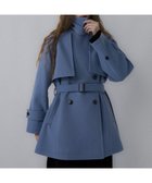 【ハレ/HARE】のウーリーテックトレンチミドルコート 人気、トレンドファッション・服の通販 founy(ファニー) ファッション Fashion レディースファッション Fashion for Women アウター Coat / Outerwear Collection コート・ロングコート・ピーコート Long Coats, Peacoats & More ウェーブ Wavy Pattern オケージョン Occasion Wear クラシック Classic, Timeless Style シンプル Simple, Minimal スタンド Stand Collar, Upright Stand ストレート Straight, Straight Cut デニム Denim, Jeans Material トレンチ Trench, Trench Coat ドレープ Drape, Draping Fabric 定番 Standard, Basic Item ハイネック High Neck, Mock Neck パターン Pattern, Design Print フェミニン Feminine, Girly リラックス Relax, Relaxed Fit レース Lace, Lace Fabric ワイド Wide, Wide Fit おすすめ Recommended / Our Picks thumbnail ブルー82|ID: prp329100004739550 ipo3291000000034965341