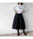 【ガール/GIRL】のグログランボックスタックフレアロングスカート BK|ID: prp329100004739574 ipo3291000000034651758