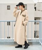 【フリークスストア/FREAK'S STORE】のFREAK S STORE OUTDOORS サイドジップ フリース ワンピース【限定展開】 25AW ベージュ|ID: prp329100004739595 ipo3291000000034643767