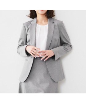 【アンタイトル/UNTITLED】の【通勤スーツ】コットン混ジャージ テーラードジャケット 人気、トレンドファッション・服の通販 founy(ファニー) ファッション Fashion レディースファッション Fashion for Women アウター Coat / Outerwear Collection レディースジャケット・軽アウター Jackets テーラードジャケット / 通勤・きれいめスタイル Tailored Jackets & Blazers スーツ Business Suits & Workwear スーツジャケット・オフィスブレザー Suit Jackets / Blazers シェイプ Shape, Slim Fit ジャケット Jacket, Outerwear ストレッチ Stretch, Stretchy Fabric スマート Smart, Elegant スーツ Suit, Formalwear セットアップ Set-Up, Coordinated Outfit 定番 Standard, Basic Item フィット Fit, Slim Fit ポケット Pocket, Pocket Detail マーメイド Mermaid, Fishtail Silhouette おすすめ Recommended / Our Picks 夏 Summer ビジネス 仕事 通勤 Business / Work / Commuting |ID:prp329100004739631