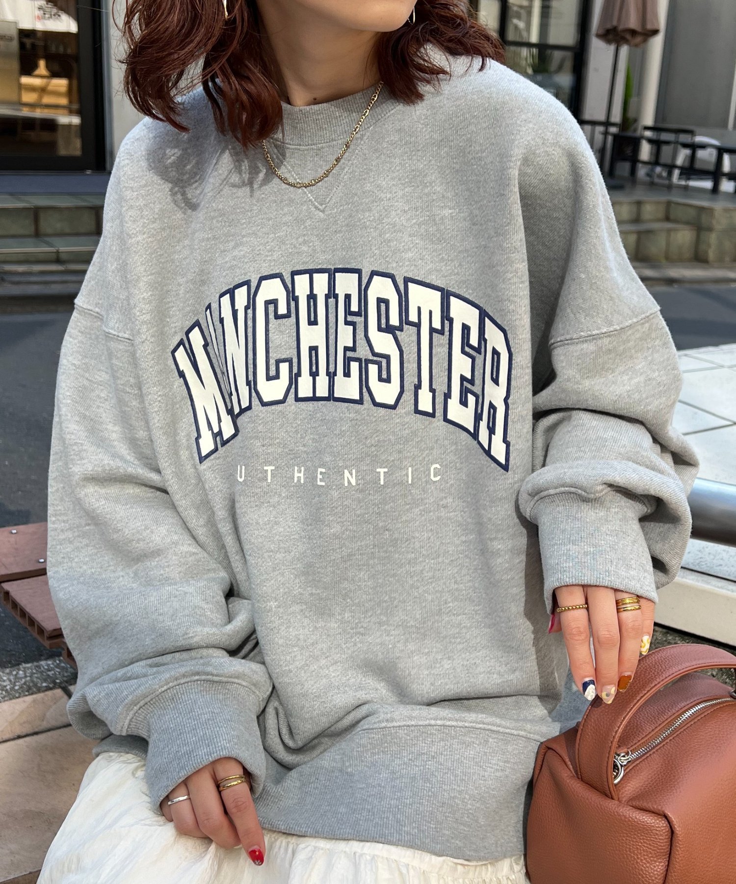 【ディスコート/Discoat】の【WEB限定】ヘヴィウェイトカレッジロゴビッグスウェット インテリア・キッズ・メンズ・レディースファッション・服の通販 founy(ファニー)  ファッション Fashion レディースファッション Fashion for Women トップス・カットソー Cut & Sew Tops レディースパーカー・カジュアルフーディー Casual Hoodies & Sweatshirts スウェット・クルーネックトップス Sweatshirts & Crewnecks / Relaxed Fit Sweat Tops プリント Print, Printed Pattern ロング Long, Long-Length 定番 Standard, Basic Item ライトグレー|ID: prp329100004739678 ipo3291000000034353822