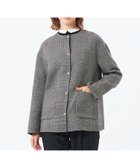 【マッキントッシュ フィロソフィー/MACKINTOSH PHILOSOPHY】の【IVENREY MIDDLE(イベンリーミドル)】ウール製 人気、トレンドファッション・服の通販 founy(ファニー) ファッション Fashion レディースファッション Fashion for Women 秋 Autumn カーディガン Cardigan, Knitwear ショート Short, Short Length チェック Check, Plaid, Tartan 定番 Standard, Basic Item フロント Front, Front Design リバーシブル Reversible, Two-Sided ロング Long, Long-Length 冬 Winter / This Winter A/W・秋冬 Autumn/Winter おすすめ Recommended / Our Picks thumbnail チャコールグレー|ID: prp329100004739704 ipo3291000000034238411