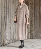 【アールピーエス/rps】のショールカラーニットワンピース 人気、トレンドファッション・服の通販 founy(ファニー) ファッション Fashion レディースファッション Fashion for Women ワンピース Dresses ニットワンピース Knit Dresses ポケット Pocket, Pocket Detail リブニット Rib Knit, Ribbed Knit エレガント 上品 Elegant thumbnail モカ|ID: prp329100004739717 ipo3291000000034928832