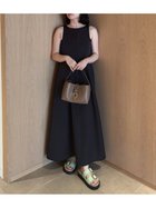 【ミラオーウェン/Mila Owen】のドライタッチサテンソリッドワンピース BLK[009]|ID: prp329100004739743 ipo3291000000034238777