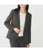 【アンタイトル/UNTITLED】の【通勤スーツ/オフィス】ドライメランジ テーラードジャケット 人気、トレンドファッション・服の通販 founy(ファニー) ファッション Fashion レディースファッション Fashion for Women アウター Coat / Outerwear Collection レディースジャケット・軽アウター Jackets テーラードジャケット / 通勤・きれいめスタイル Tailored Jackets & Blazers スーツ Business Suits & Workwear スーツジャケット・オフィスブレザー Suit Jackets / Blazers シェイプ Shape, Slim Fit ジャケット Jacket, Outerwear スマート Smart, Elegant スーツ Suit, Formalwear ドレープ Drape, Draping Fabric 定番 Standard, Basic Item ポケット Pocket, Pocket Detail メランジ Melange, Mixed Yarn A/W・秋冬 Autumn/Winter おすすめ Recommended / Our Picks 夏 Summer ビジネス 仕事 通勤 Business / Work / Commuting thumbnail チャコールグレー|ID: prp329100004739760 ipo3291000000034436648