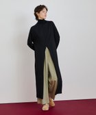 【ハウス オブ ロータス/HOUSE OF LOTUS】のウーステッドメリノウールワンピース 人気、トレンドファッション・服の通販 founy(ファニー) ファッション Fashion レディースファッション Fashion for Women ワンピース Dresses シンプル Simple, Minimal スタンダード Standard, Basic スリット Slit, Slit Detail タートルネック Turtleneck, High Neck プリント Print, Printed Pattern ロング Long, Long-Length A/W・秋冬 Autumn/Winter thumbnail ブラック|ID: prp329100004739801 ipo3291000000034239163