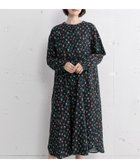 【プードゥドゥ/POU DOU DOU】のフラワープリント切替ギャザーワンピース 人気、トレンドファッション・服の通販 founy(ファニー) ファッション Fashion レディースファッション Fashion for Women ワンピース Dresses ギャザー Gathered, Ruffled 切替 Switching, Contrast Panel スマート Smart, Elegant タートルネック Turtleneck, High Neck フラワー Flower, Floral プリント Print, Printed Pattern ポケット Pocket, Pocket Detail 羽織 Haori, Light Jacket thumbnail ブラック|ID: prp329100004739803 ipo3291000000034239171
