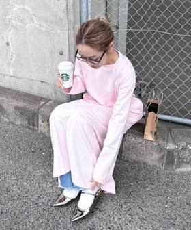 【チャオパニックティピー/CIAOPANIC TYPY】の【PON企画】クルーネックロングカットワンピース 人気、トレンドファッション・服の通販 founy(ファニー) ファッション Fashion レディースファッション Fashion for Women ワンピース Dresses 春 Spring シンプル Simple, Minimal スリット Slit, Slit Detail ポケット Pocket, Pocket Detail マキシ Maxi, Full Length ロング Long, Long-Length おすすめ Recommended / Our Picks |ID:prp329100004739811