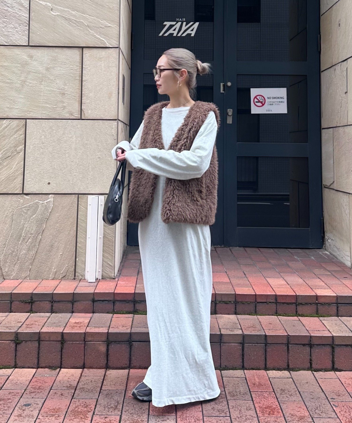 【チャオパニックティピー/CIAOPANIC TYPY】の【PON企画】クルーネックロングカットワンピース インテリア・キッズ・メンズ・レディースファッション・服の通販 founy(ファニー)  ファッション Fashion レディースファッション Fashion for Women ワンピース Dresses 春 Spring シンプル Simple, Minimal スリット Slit, Slit Detail ポケット Pocket, Pocket Detail マキシ Maxi, Full Length ロング Long, Long-Length おすすめ Recommended / Our Picks ライトグレー|ID: prp329100004739811 ipo3291000000034380546