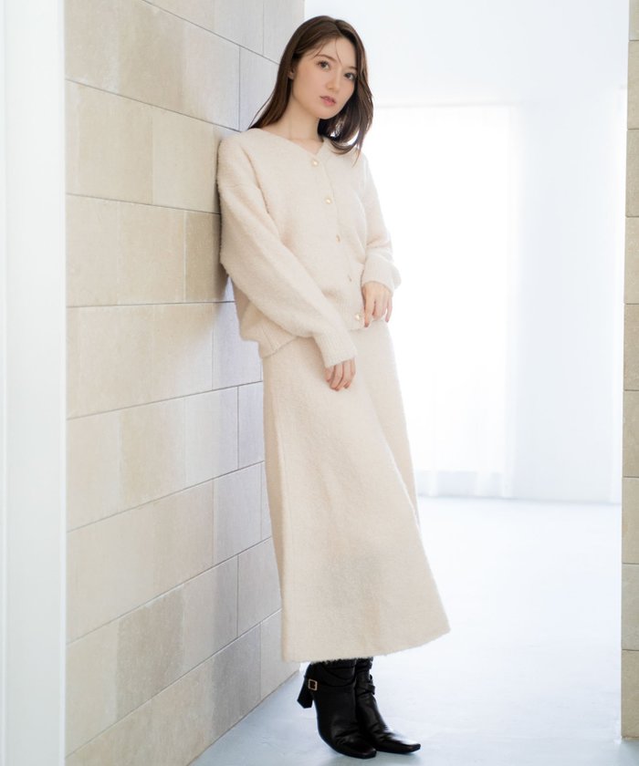 【ノエラ/Noela】のロゴ刺繍シャギーニットセットアップ インテリア・キッズ・メンズ・レディースファッション・服の通販 founy(ファニー) https://founy.com/ ファッション Fashion レディースファッション Fashion for Women トップス・カットソー Cut & Sew Tops ニット Knit Tops & Sweaters セットアップ Set-Up, Coordinated Outfit ポケット Pocket, Pocket Detail リラックス Relax, Relaxed Fit |ID: prp329100004739825 ipo3291000000034380701