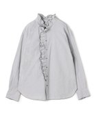 【トゥモローランド/TOMORROWLAND】のコットンサッカー フリルカラーシャツ 人気、トレンドファッション・服の通販 founy(ファニー) ファッション Fashion レディースファッション Fashion for Women トップス・カットソー Cut & Sew Tops シャツ・ブラウス・オフィスカジュアル Elegant Blouses & Button-Ups サッカー Seersucker, Summer Fabric フリル Frill, Ruffle thumbnail 18 ブラック系|ID: prp329100004739848 ipo3291000000034937874