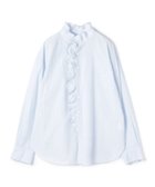 【トゥモローランド/TOMORROWLAND】のコットンサッカー フリルカラーシャツ 人気、トレンドファッション・服の通販 founy(ファニー) ファッション Fashion レディースファッション Fashion for Women トップス・カットソー Cut & Sew Tops シャツ・ブラウス・オフィスカジュアル Elegant Blouses & Button-Ups サッカー Seersucker, Summer Fabric フリル Frill, Ruffle thumbnail 63 ライトブルー|ID: prp329100004739848 ipo3291000000034937875