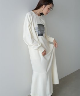 【バブ ブージュルード/Bab Bou Jeloud】の【低身長向けサイズあり】前後2WAYホックプリントマーメイドスウェットワンピース 人気、トレンドファッション・服の通販 founy(ファニー) ファッション Fashion レディースファッション Fashion for Women ワンピース Dresses 秋 Autumn くるぶし Ankle-Length キャップ Cap, Baseball Cap シューズ Shoes, Footwear ショート Short, Short Length スウェット / スエット Sweatshirt, Sweatwear スニーカー Sneakers, Trainers スマート Smart, Elegant ダウン Down, Puffer チェック Check, Plaid, Tartan 人気 Popular, Best Seller バレエ Ballet, Ballet Style フェミニン Feminine, Girly プリント Print, Printed Pattern ベスト Vest, Waistcoat マーメイド Mermaid, Fishtail Silhouette 冬 Winter / This Winter 再入荷 Restock / Back in Stock おすすめ Recommended / Our Picks |ID:prp329100004739869