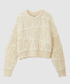 【ロペ/ROPE'】の【WEB限定カラー】【COOHEM】CRAZY ARAN PULLOVER (コーヘン/アランニット) オフホワイト(15)|ID: prp329100004739870 ipo3291000000034239811