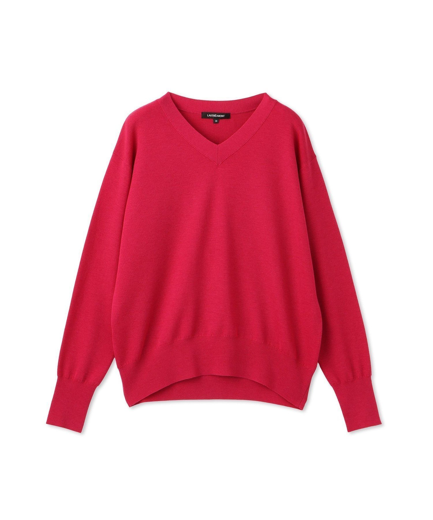 【ロートレ アモン/LAUTRE AMONT】のBrisbaneVネックニットプルオーバー≪手洗い可能≫ インテリア・キッズ・メンズ・レディースファッション・服の通販 founy(ファニー) 　ファッション　Fashion　レディースファッション　Fashion for Women　トップス・カットソー　Cut & Sew Tops　ニット　Knit Tops & Sweaters　カジュアルプルオーバー・ニットトップス　Pullovers & Knit Tops / Casual Pullovers　Vネックトップス　V-Neck Tops / V-Cut Neckline Shirts　秋　Autumn　パープル　Purple, Violet　A/W・秋冬　Autumn/Winter　2024年　2024　エレガント 上品　Elegant　ビジネス 仕事 通勤　Business / Work / Commuting　2024-2025秋冬・A/W　Autumn/Winter 2024–25 AW24–25　ピンク|ID: prp329100004739873 ipo3291000000034239838