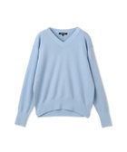 【ロートレ アモン/LAUTRE AMONT】のBrisbaneVネックニットプルオーバー≪手洗い可能≫ ライトブルー|ID: prp329100004739873 ipo3291000000034239845