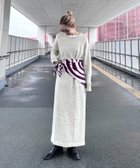 【チャオパニックティピー/CIAOPANIC TYPY】の【WEB限定】【PON企画待望のリバイバル】ウール混クルーネックニットワンピース オフホワイト|ID: prp329100004739879 ipo3291000000034569535