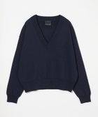 【ユナイテッドアローズ/UNITED ARROWS】のconte ハイゲージ ディープVネックニット NAVY|ID:prp329100004739918