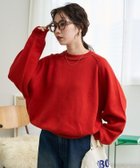 【フリークスストア/FREAK'S STORE】のスウェット ライク ラグラン ショート ニット プルオーバー【限定展開】 25AW レッド|ID: prp329100004739922 ipo3291000000034240453