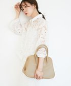 【ルクールブラン/le.coeur blanc】のMILLELA FIRENZEラウンドボストンバッグ 人気、トレンドファッション・服の通販 founy(ファニー) ファッション Fashion レディースファッション Fashion for Women バッグ Bags ボストンバッグ Boston Bag, Retro Bag ポーチ Pouch, Small Case ラウンド Round, Round Neck 財布 Wallet, Purse thumbnail ベージュ|ID: prp329100004739927 ipo3291000000034240483