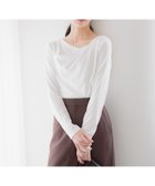 【アンデミュウ/Andemiu】のカットドレープT長袖 オフ|ID: prp329100004740299 ipo3291000000034243989
