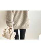 【ラジュール/Lajour】のキルティングトップス 人気、トレンドファッション・服の通販 founy(ファニー) ファッション Fashion レディースファッション Fashion for Women トップス・カットソー Cut & Sew Tops おすすめ Recommended / Our Picks キルト Quilt, Quilted Fabric コラボ Collaboration, Collab シンプル Simple, Minimal フェミニン Feminine, Girly フレア Flare, Flared ルーズ Loose, Oversized 人気 Popular, Best Seller thumbnail ベージュ|ID: prp329100004740323 ipo3291000000034436783