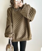 【ラジュール/Lajour】のキルティングトップス 人気、トレンドファッション・服の通販 founy(ファニー) ファッション Fashion レディースファッション Fashion for Women トップス・カットソー Cut & Sew Tops おすすめ Recommended / Our Picks キルト Quilt, Quilted Fabric コラボ Collaboration, Collab シンプル Simple, Minimal フェミニン Feminine, Girly フレア Flare, Flared ルーズ Loose, Oversized 人気 Popular, Best Seller thumbnail カーキ|ID: prp329100004740323 ipo3291000000034436785