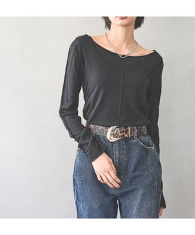 【ページボーイ/PAGEBOY】のアウトシームシアーロングスリーブ 人気、トレンドファッション・服の通販 founy(ファニー) ファッション Fashion レディースファッション Fashion for Women 秋 Autumn カットソー Cut and Sewn Top バランス Balance, Style Balance フィット Fit, Slim Fit ロング Long, Long-Length 夏 Summer |ID:prp329100004740324