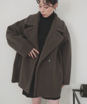 【リアン/Lian】のテーラードボアミドルコート 人気、トレンドファッション・服の通販 founy(ファニー) ファッション Fashion レディースファッション Fashion for Women アウター Coat / Outerwear Collection コート・ロングコート・ピーコート Long Coats, Peacoats & More |ID:prp329100004740325