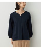 【エーシーデザインバイアルファキュービック/A/C DESIGN BY ALPHACUBIC】のスキッパープルオーバー 人気、トレンドファッション・服の通販 founy(ファニー) ファッション Fashion レディースファッション Fashion for Women トップス・カットソー Cut & Sew Tops カジュアルプルオーバー・ニットトップス Pullovers & Knit Tops / Casual Pullovers おすすめ Recommended / Our Picks スキッパー Skipper, Open Collar thumbnail ネイビー|ID: prp329100004740343 ipo3291000000034244694