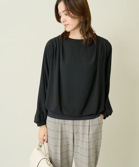 【アー ヴェー ヴェー/a.v.v】のドレープネックシアートップス 人気、トレンドファッション・服の通販 founy(ファニー) ファッション Fashion レディースファッション Fashion for Women トップス・カットソー Cut & Sew Tops 秋 Autumn カットソー Cut and Sewn Top シフォン Chiffon, Lightweight Fabric シンプル Simple, Minimal ジャケット Jacket, Outerwear ドッキング Docking, Mixed Material 人気 Popular, Best Seller 長袖 Long Sleeve, Full Sleeve ボトム Bottoms, Lower Wear 羽織 Haori, Light Jacket 再入荷 Restock / Back in Stock おすすめ Recommended / Our Picks 夏 Summer エレガント 上品 Elegant ビジネス 仕事 通勤 Business / Work / Commuting |ID:prp329100004740363