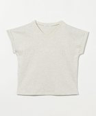 【ユナイテッドアローズ/UNITED ARROWS】のVネック フレンチスリーブTシャツ A DAY IN THE LIFE NATURAL|ID: prp329100004740388 ipo3291000000034245561