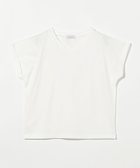 【ユナイテッドアローズ/UNITED ARROWS】のVネック フレンチスリーブTシャツ A DAY IN THE LIFE WHITE|ID: prp329100004740388 ipo3291000000034245563