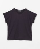 【ユナイテッドアローズ/UNITED ARROWS】のVネック フレンチスリーブTシャツ A DAY IN THE LIFE DK.GRAY|ID: prp329100004740388 ipo3291000000034245564