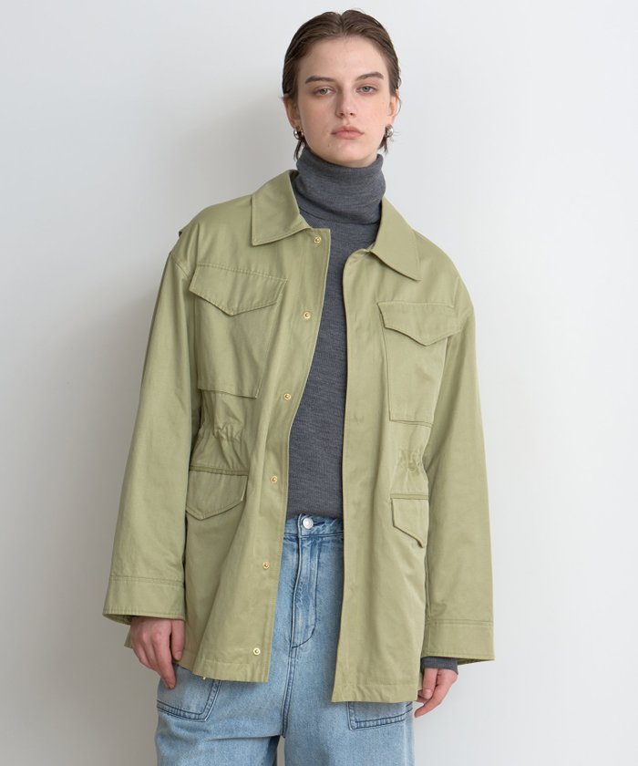 【ハウス オブ ロータス/HOUSE OF LOTUS】のミリタリージャケット インテリア・キッズ・メンズ・レディースファッション・服の通販 founy(ファニー) https://founy.com/ ファッション Fashion レディースファッション Fashion for Women アウター Coat / Outerwear Collection レディースジャケット・軽アウター Jackets 2023年 2023 2023春夏・S/S Spring/Summer 2023 SS23 ジャケット Jacket, Outerwear ピーチ Peach, Soft Touch フォルム Silhouette, Form ベスト Vest, Waistcoat ミリタリー Military, Army Style エレガント 上品 Elegant 夏 Summer 春 Spring S/S・春夏 SS, Spring/Summer, Warm Season |ID: prp329100004740407 ipo3291000000034245830